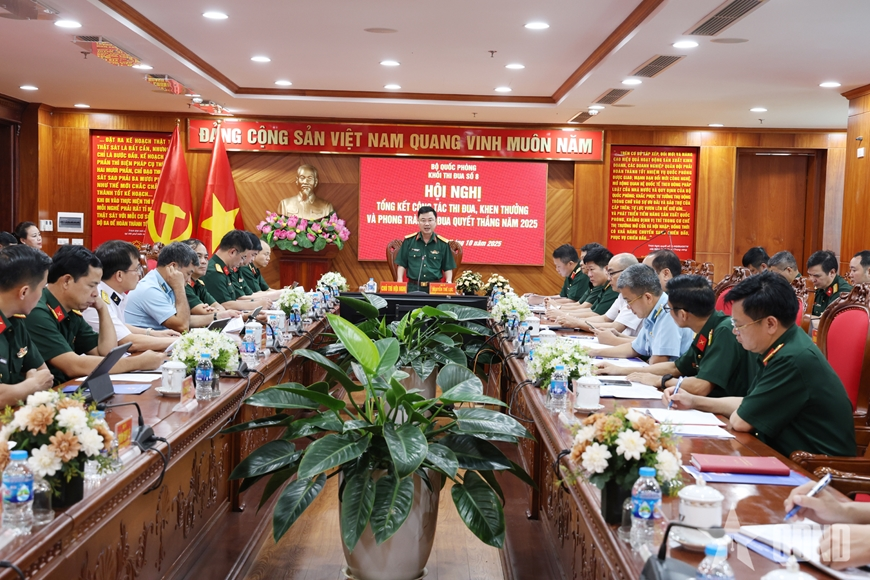 Khối thi đua số 8, Bộ Quốc phòng thi đua hoàn thành vượt mức kế hoạch năm 2025